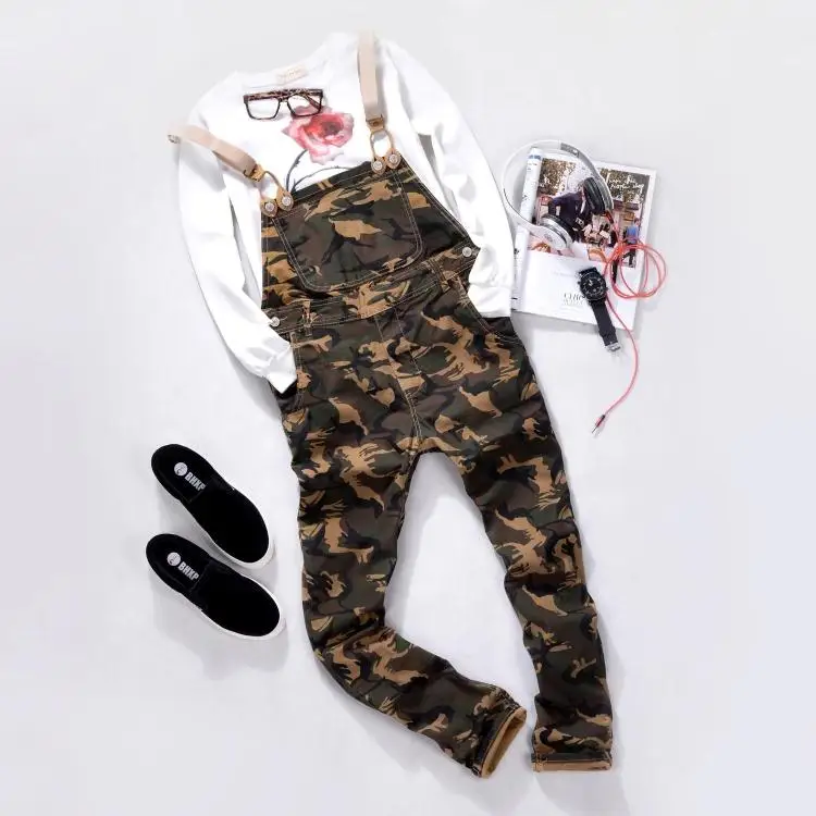 men's camouflage jumpsuit