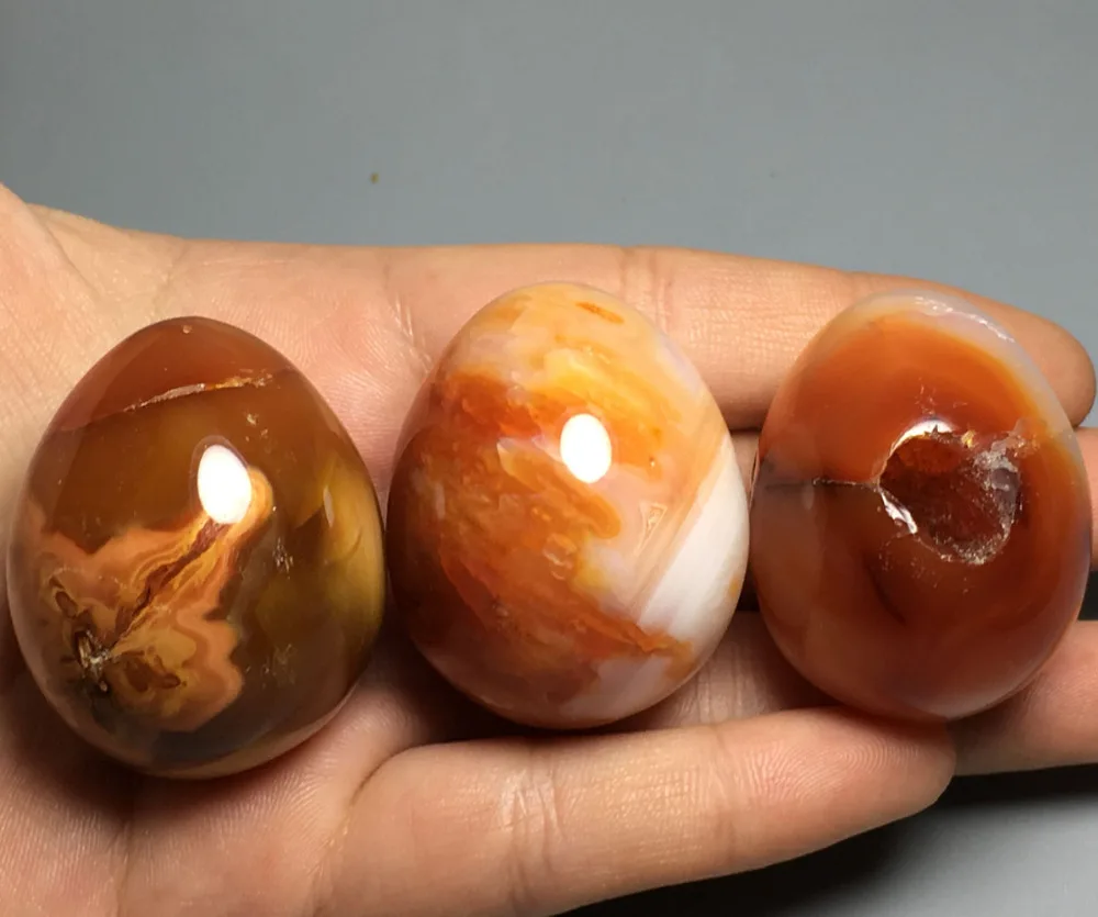 

1pcs Agate EGG! NATURAL CARNELIAN CRYSTAL QUARTZ Healing Agate egg