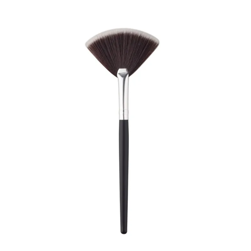 

1PCS Makeup Brush Nail Art Brush for Makeup Slim Fan Shape Powder Concealor Blending Finish Highlighter