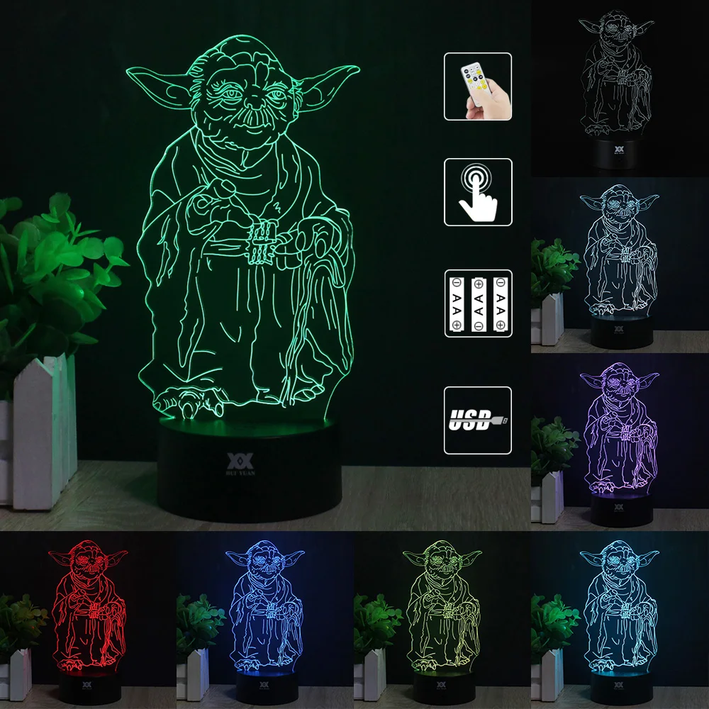 Luzes da Noite levou decorativo candeeiro de mesa Fonte de Luz : Lâmpadas Led