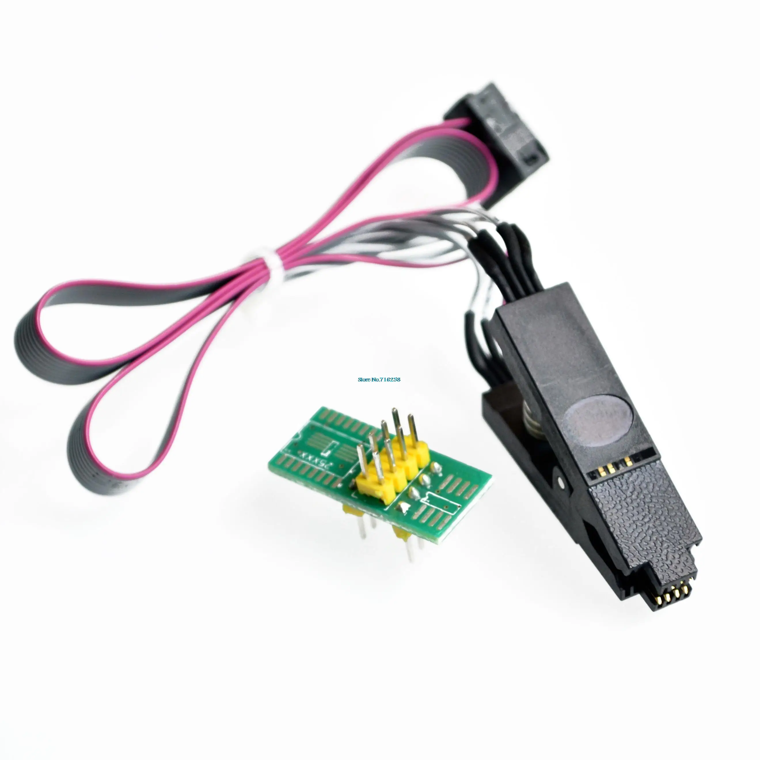 Высокое качество SOIC8 SOP8 тестовый зажим для EEPROM 93CXX/25CXX/24CXX программирование в цепи на USB программист TL866CS TL866A EZP2010