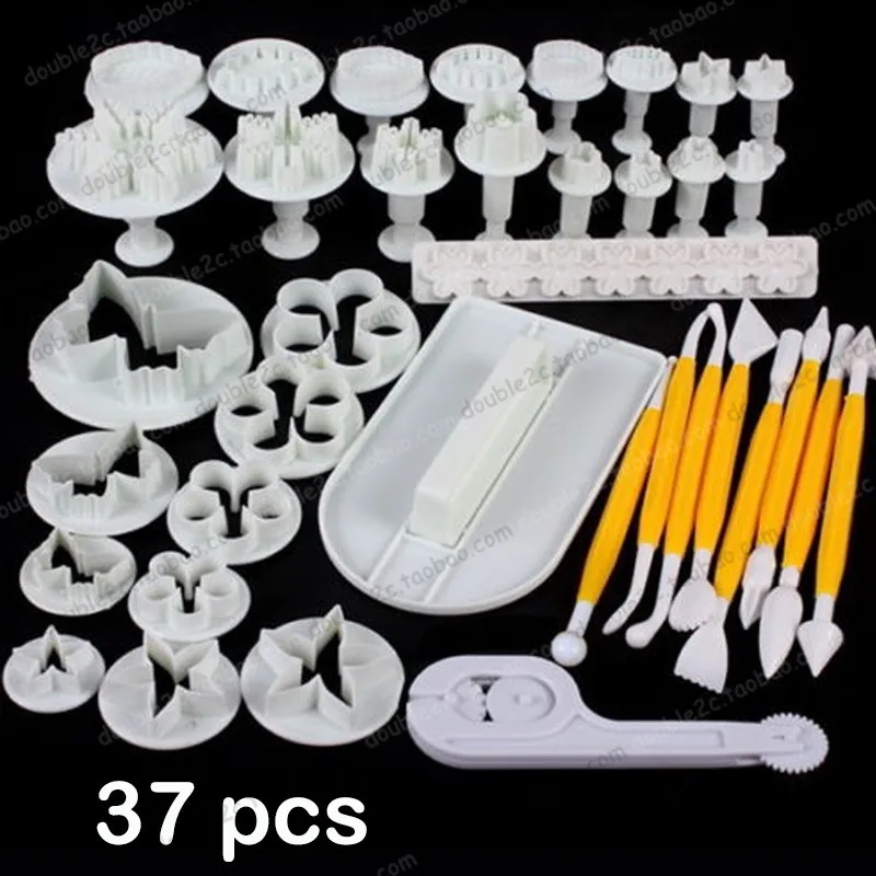 Fondant cake decorating tools,37pcs/set,sugarcraft cake decorating