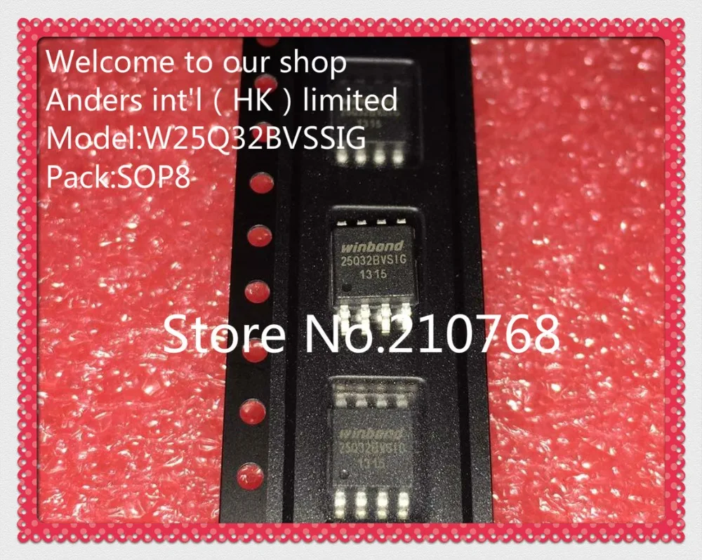 

100% new original W25Q32BVSSIG W25Q32BVSIG 25Q32BVSIG 25Q32BVSSIG 25Q32 SOP8