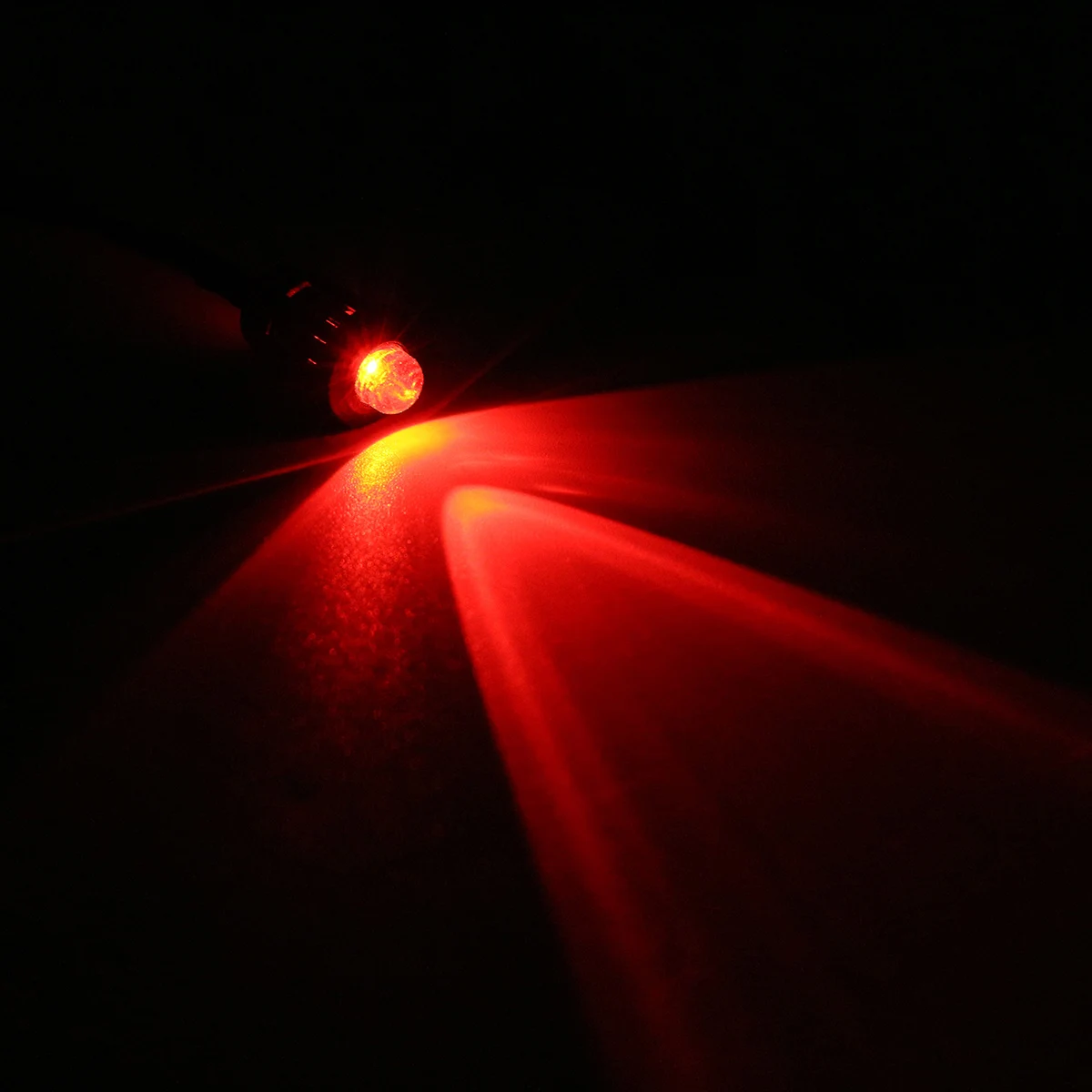 10x3/5 мм 12 V мигающего светового сигнала Пластик оболочки предварительно смонтированный светодиодный световые диоды Brightless воды прозрачная лампочка ярких держателей лампы - Испускаемый цвет: Red