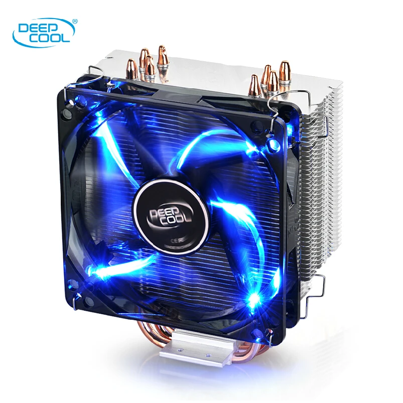 

Deepcool 12025 fan , 4 heatpipe, tower side-blown CPU radiator for Intel LGA 775/1155/1156/1150, AMD 754/940/AM2+/AM3/FM1/FM2