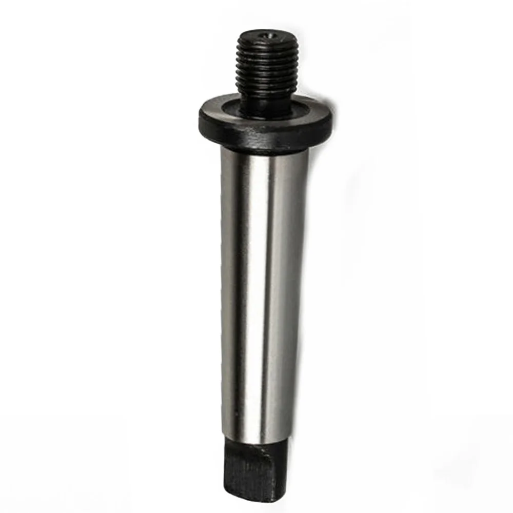 Silver+Black 2MT Shank To 1/2"-20 Threaded Drill Chuck Arbor Hardened Morse Taper Mt2 Adapter tool part accessories