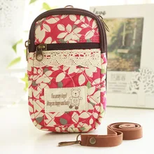 Хлопковая ткань с цветами, кошелек, женские сумки, кошелек для монет, маленький чехол для телефона, мини-кошелёк, carteira bolsa feminina для девочек