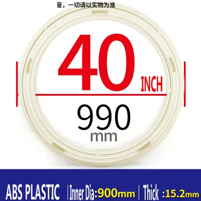 ADVANCED ABS Plastic Anti Skid Lazy Susan Turntable Base Round Table Wheel Swive Base for both Glass or Wood Table 40INCH 990MM OD