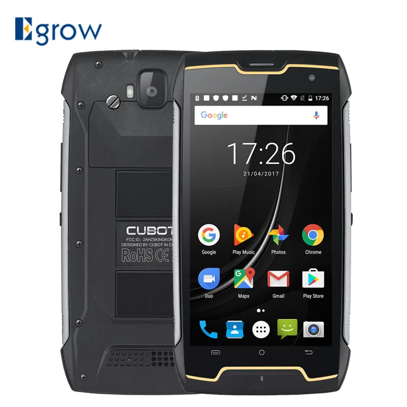 

Original Cubot Kingkong MT6580 Quad Core Cell Phone Android 7.0 Smartphone 2GB RAM 16GB ROM IP68 Waterproof Unlock Mobile Phone