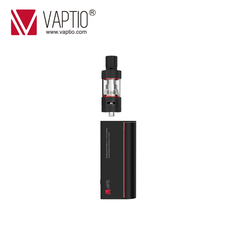 Оригинальная электронная сигарета Vaptio S75 Vape Kit 75 Вт бокс мод с 3 0 мл испаритель без