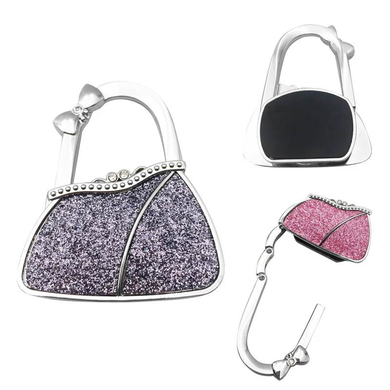

New Portable Handbag Hook Foldable Handbag Hanger Bag Desk Hanger Bag Hanger Foldable Purse Bag Hook Holder