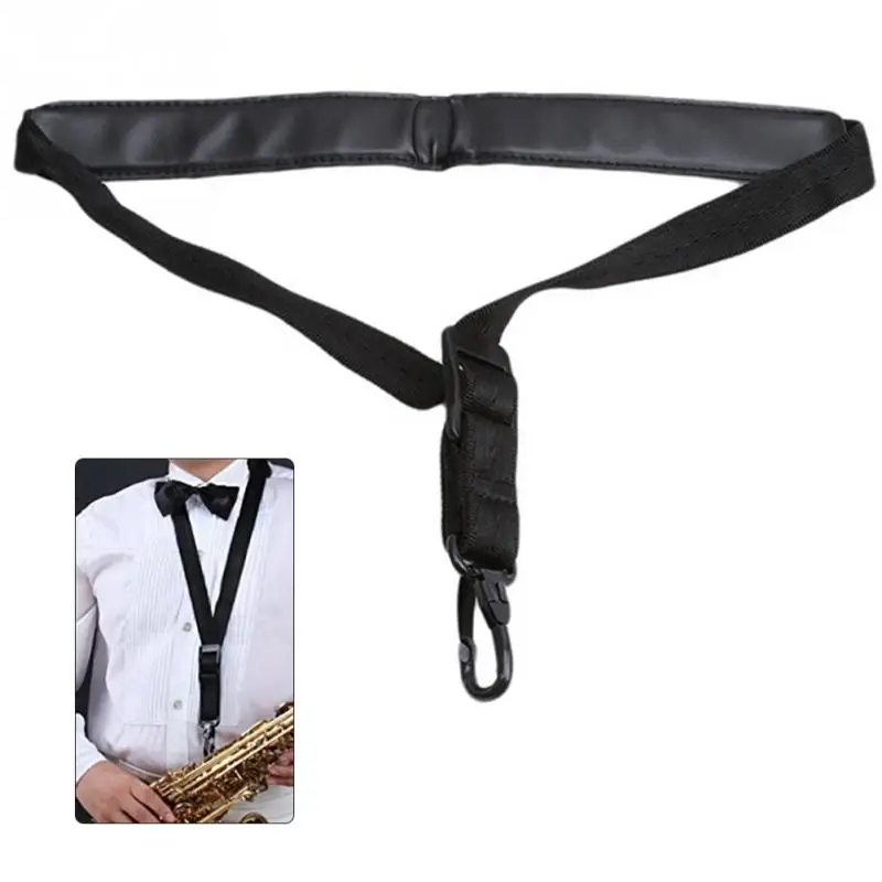 Professional Saxophone Neck Strap Adjustable Single Sax Side Shoulder