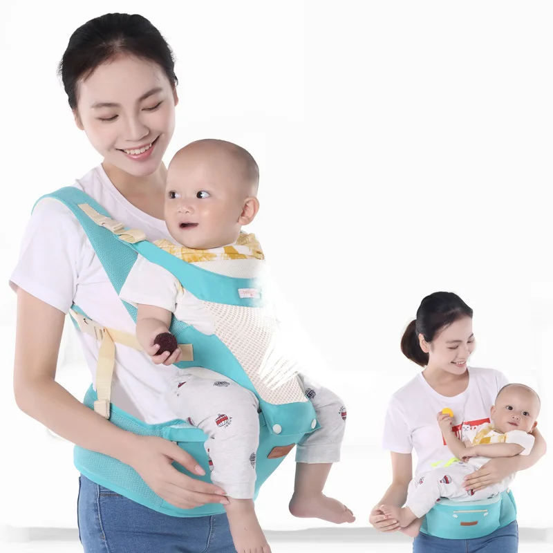 Переноска для малышей, Воздухопроницаемая сетчатая Колыбель для переноски младенца, табурет, безопасный, без запаха, слинг-переноска для новорожденных, рюкзак для путешествий на открытом воздухе