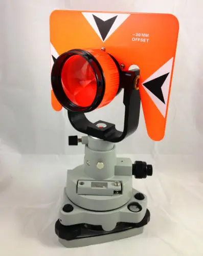 

NEW TOPCON /SOKKIA/ NIKON PRISM TRIBRACH SET FOR TOTAL STATIONS -30/0mm OFFSET