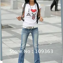 Модные новые женские джинсы, популярные повседневные джинсы, повседневные джинсы, женские брюки. QQ8073