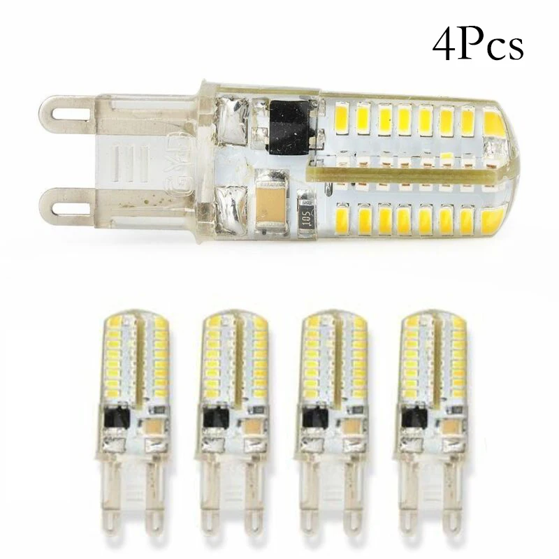 

220-240v G9 LED Bulb 5W Corn Light 33SMD 2835 Halogen Desk Lamp 280-460LM 4pcs
