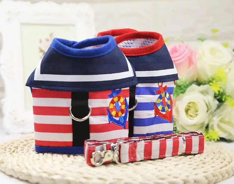 D64_Cute_Soft_Puppy_Small_Dog_Vest_Harness_and_Walking_Leash_Leads_Set_Stripe_Sailor_Costumes_Pet_Dog_Leash_for_Yorkshire_ (1)
