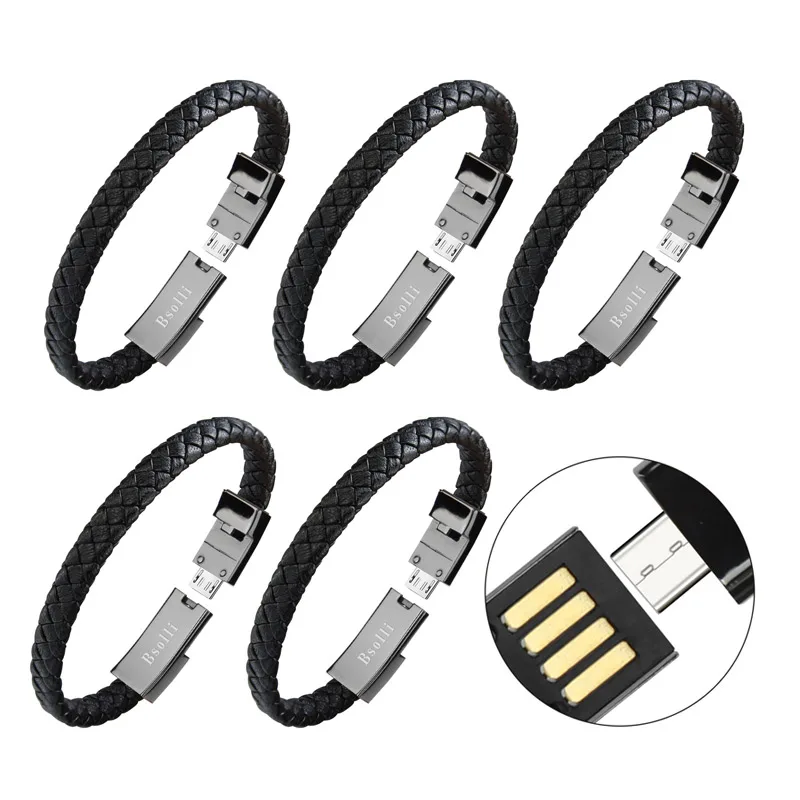 

Braided Bracelet Wrist Lightning Cable Data Bracelet Charging Cord for apple phone,Genuine Leather Bracelet Charger Cuff USB