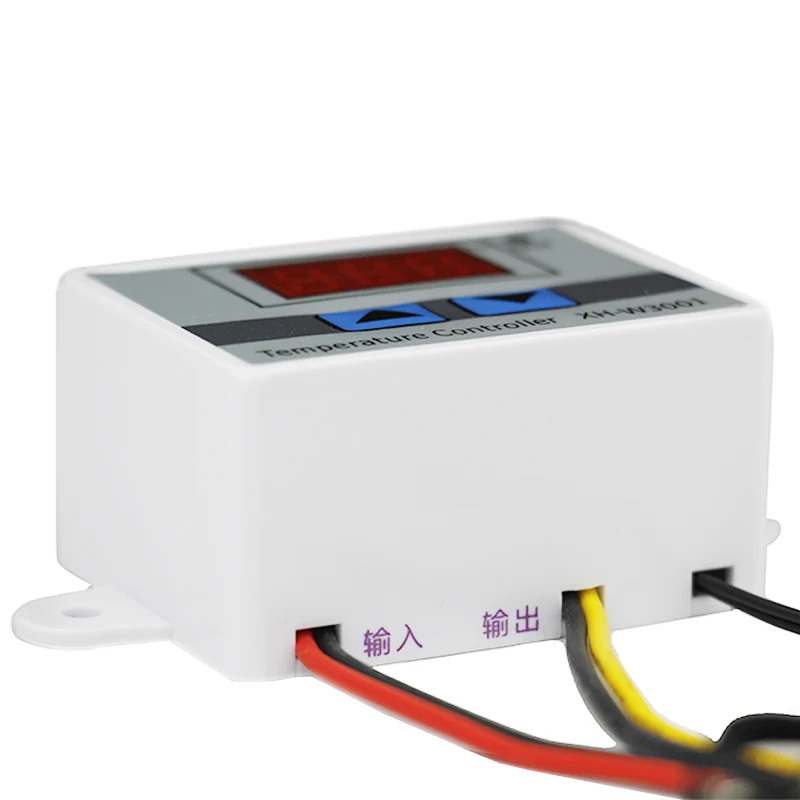W3001 цифровой светодиодный 220 В Температурный термометр термо-контроллер с зондом температура отопления охлаждения термостат контроль переключатель 26% скидка