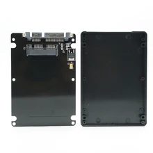 1.8″ Micro SATA 16pin SSD to 2.5″ SATA 22Pin 7+15 Hard Disk Case Enclosure