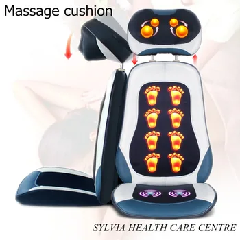 

2020 NEW Foot print design Heated Back Massage Chair Seat Home Office Seat Massage pain relief health care massage cushion