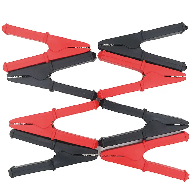 30pcs 200Amps Large Grouding Alligator Clip with Tooth L117mm 20mm