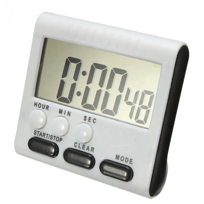 LCD Digital Short Timer Kitchen Cooking Timer Count -Down Up Alarm Clock Newest