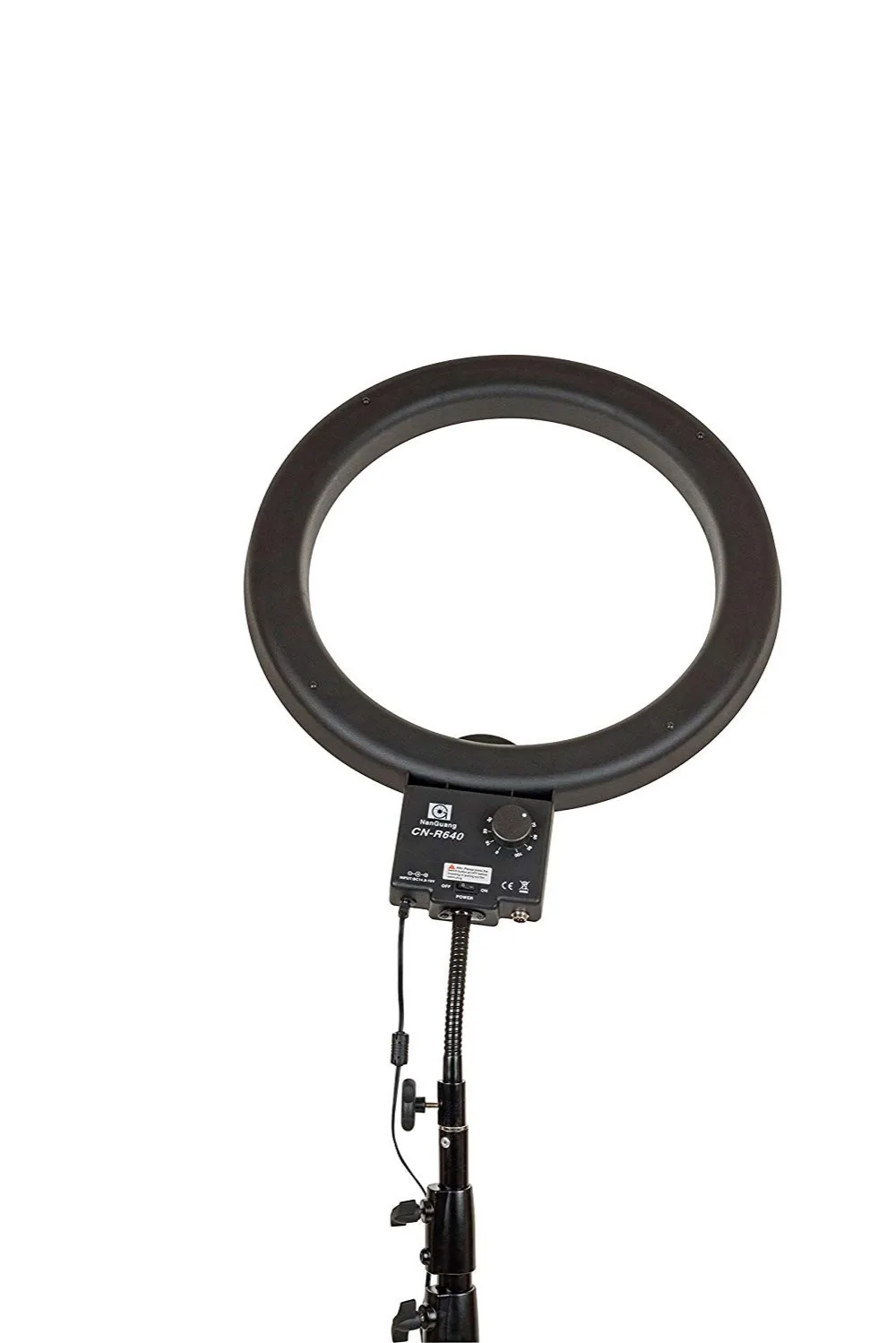 NanGuang CNR640 светодиодный светильник-кольцо с регулируемой яркостью и гибкой подставкой для профессиональной фотосъемки, видеокамера CD50