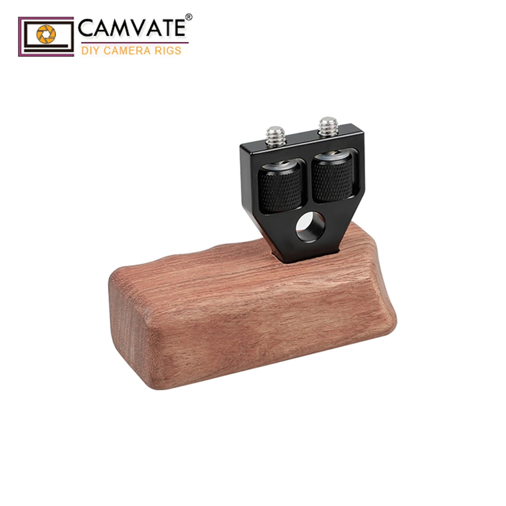 Деревянная ручка для камеры CAMVATE (правая рукоятка) крепление видеокамеры DV