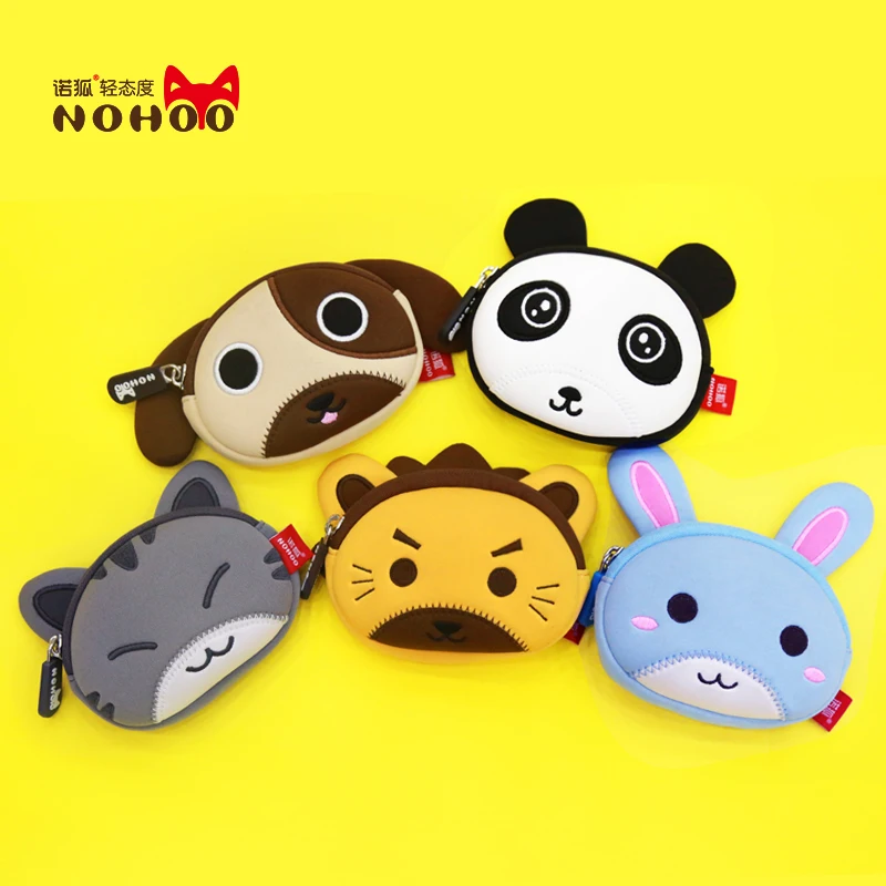 Кошелек для монет NOHOO с мультипликационным рисунком кошелек ключей девочек милый