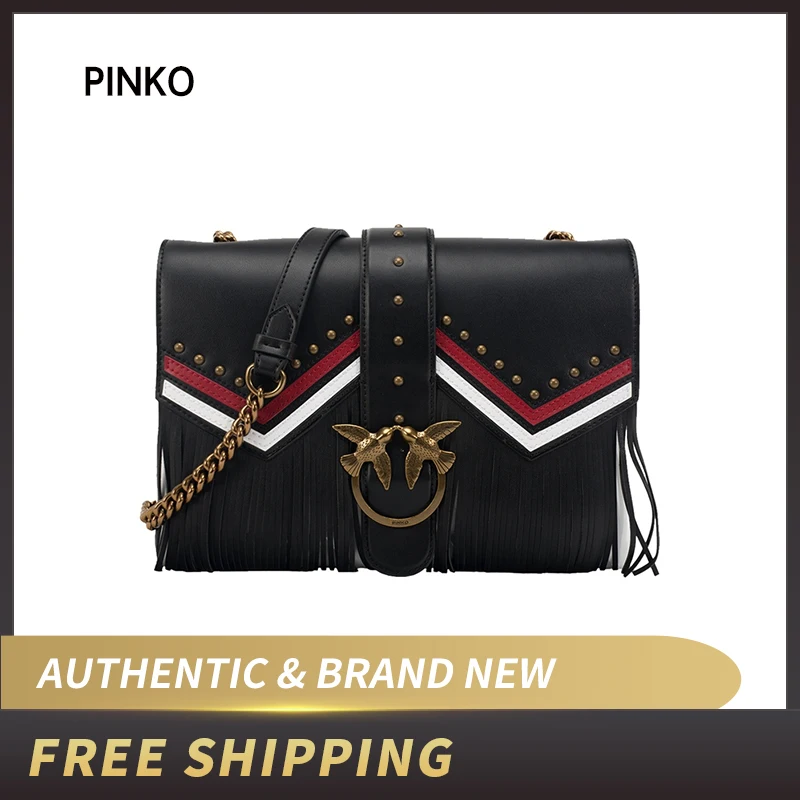 

Pinko Women's LOVE TRICOLOR Shoulder Bag1P2188 Y51S/1P2189 Y51S