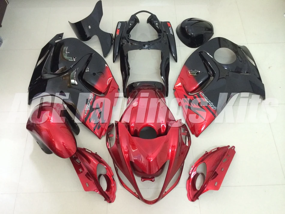 

NEW ABS Injection fairing kit for SUZUKI Hayabusa GSX1300R 2008-2015 fairings GSX 1300R 08 09 10 11 12 13 14 15 + Tank cover red