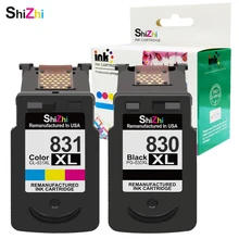 SHIZHI картридж совместимый для 830XL CL 831xl для Canon PIXMA ip1180 1880 1980 2580 145 198 228 476 318 308 2680 принтер