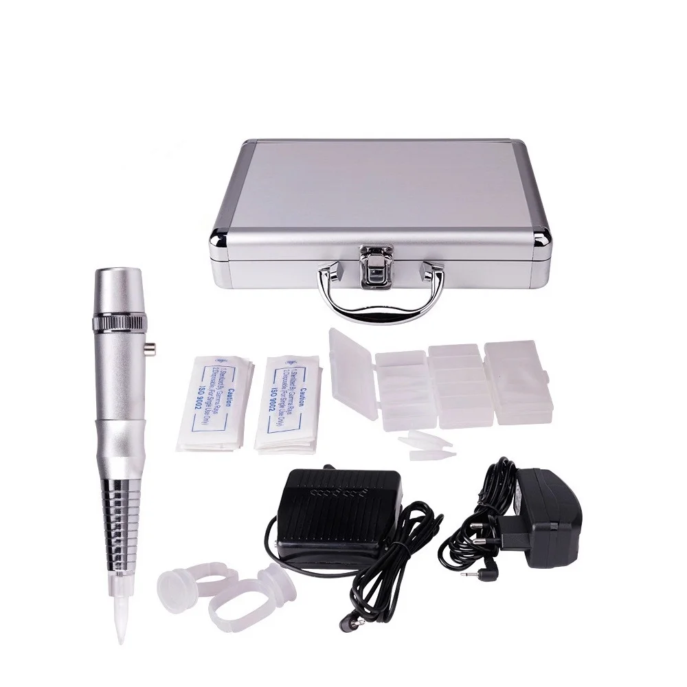 

Permanent makeup Kits Rotary Tattoo Gun Motor Machine Permanent Tattoo Eyebrow Set