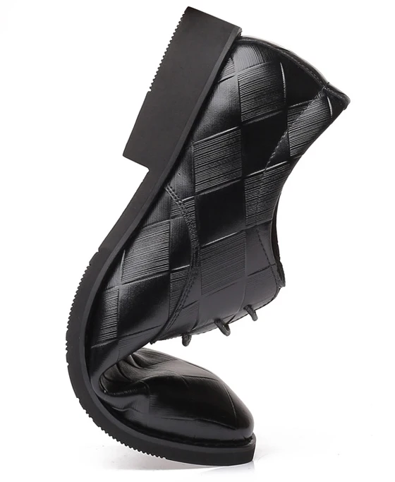 Новая мужская качественная кожаная обувь с микрофиброй, весенняя обувь, большие размеры 37-48, мужские кожаные туфли