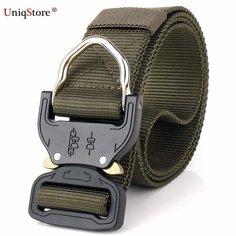 Uniqstore Combat Heavy Duty Knock Off Tactical Belt Men Soldier