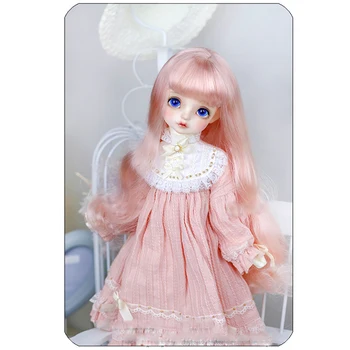 

Bybrana Newest 1/3 1/4 1/6 Bjd Wig High Temperature Long Wire Bjd hair MSD SD Yosd For BJD Doll