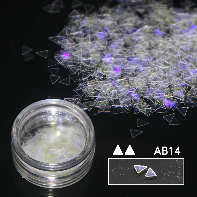 Смешанный порошок ногтей искусство блеск набор 3D блеск цвета ногтей порошок с блестками Шарм пыль блестящая пудра для ногтей искусство Блеск - Цвет: AB14