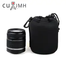 Neoprene Diving DSLR SLR Camera Lens Soft Protector Pouch Bag Case S Size 100mm*80mm