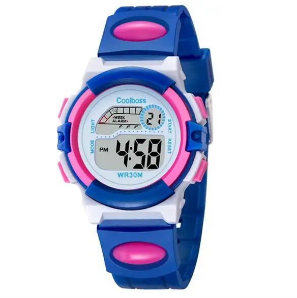 

COOLBOSS New Fashion Clock Children Sports Water Resistant Watches Watch Boys And Girls Student Multifunctional Wristwatches