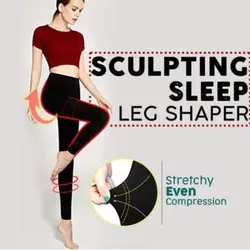 Скульптуры сна ног Shaper брюки леггинсы Для женщин Body Shaper трусики для похудения ног Сексуальная Хип До Управление макияж инструменты # PL4