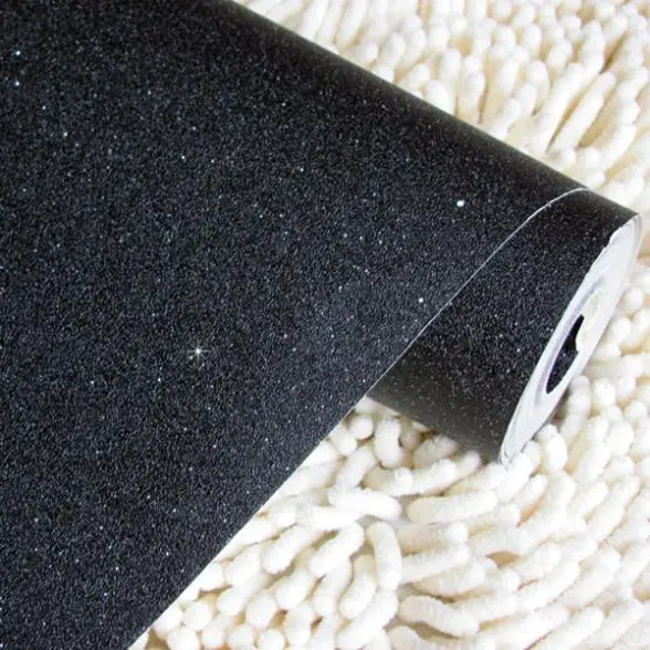Schwarze Tapete Schlafzimmer : Silver Glitter Wall Paper Schwarze Tapete Schlafzimmer : Silver Glitter Wall Paper