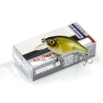 46mm 6.8g Countbass Floating Chatterbait Wobbler Lures for Fishing, Crank Bait Hard Plastic Lures for Salmon Trout Bass Pike
