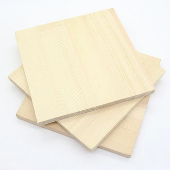 

2pcs DIY Board Wooden Squares Cutout Board Workbench Worktable Natural Rustic Craft Wood for Home Decoration DIY Supplies