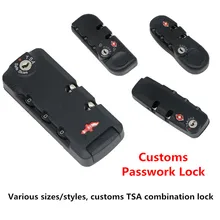 Remplacement TSA Douanes bloquent bagages accessoires, bagages de réparation fixe serrure, remplacer Valise Code de Verrouillage