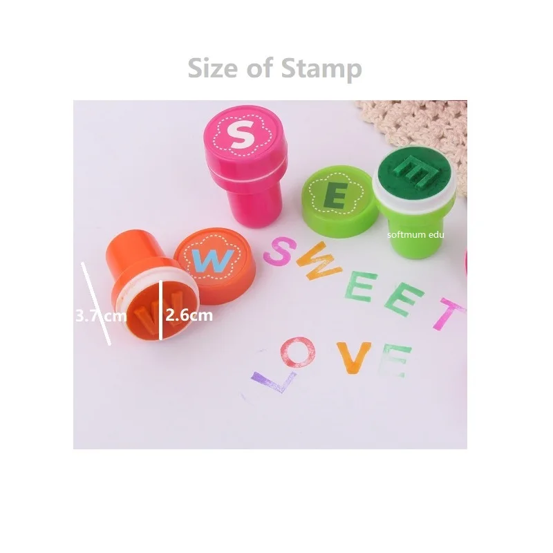 Alphabet 26 letters stamp (7)