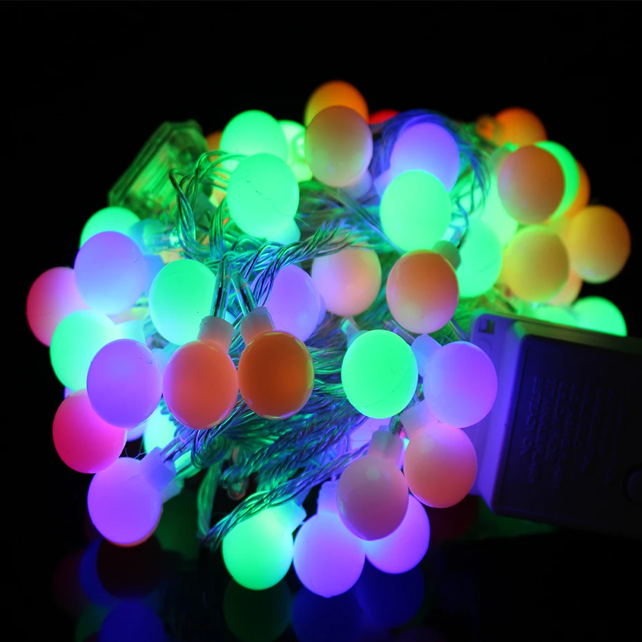

YINGTOUMAN 10m 80led String Lights AC200V Ball Lighting Holiday Decoration Lamp Festival Christmas Light