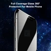 Protector de pantalla de vidrio templado con borde curvado 6D para iPhone 11 pro X XS MAX XR 8 7 6 6s Plus protección contra la luz azul película ► Foto 3/6