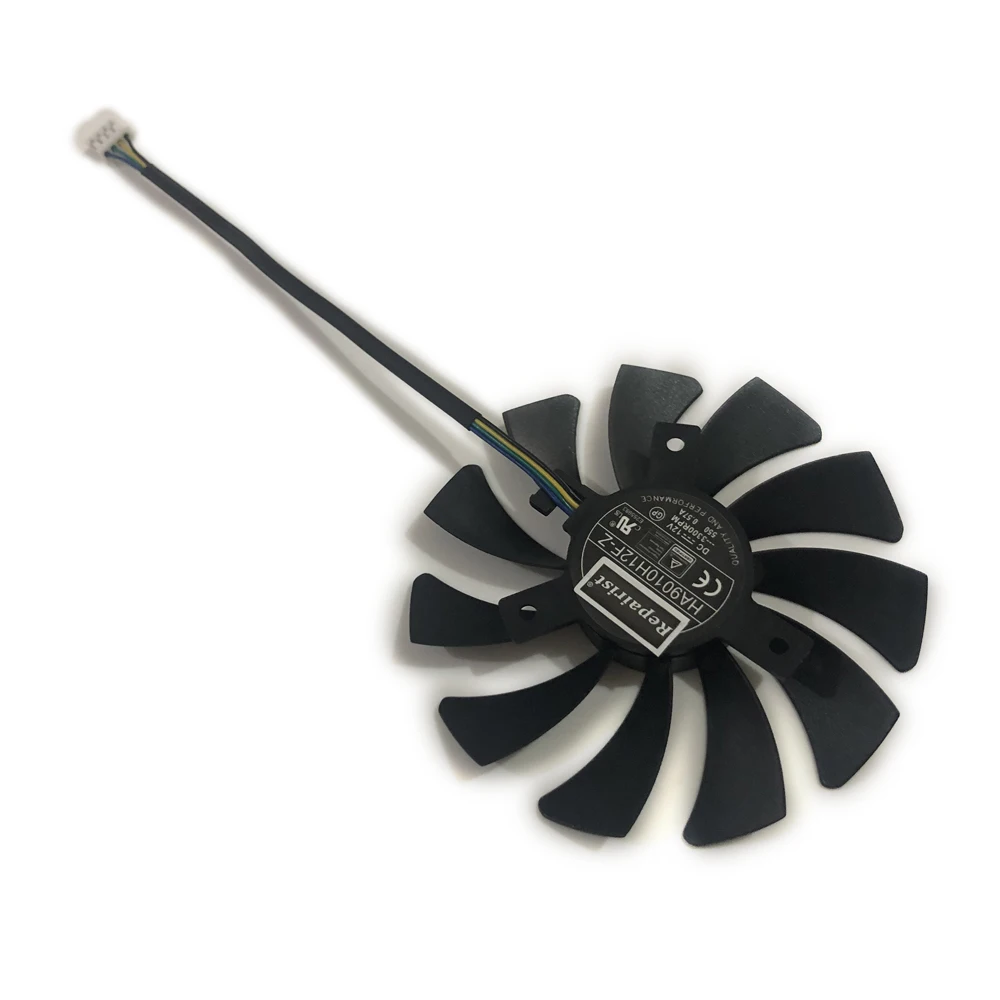 85 мм 4pin HA9010H12SF Z кулер вентилятор Замена для MSI RX460 4 Гб Inno3D P106 960 GeForce GTX 1060 AERO ITX 3G 6G