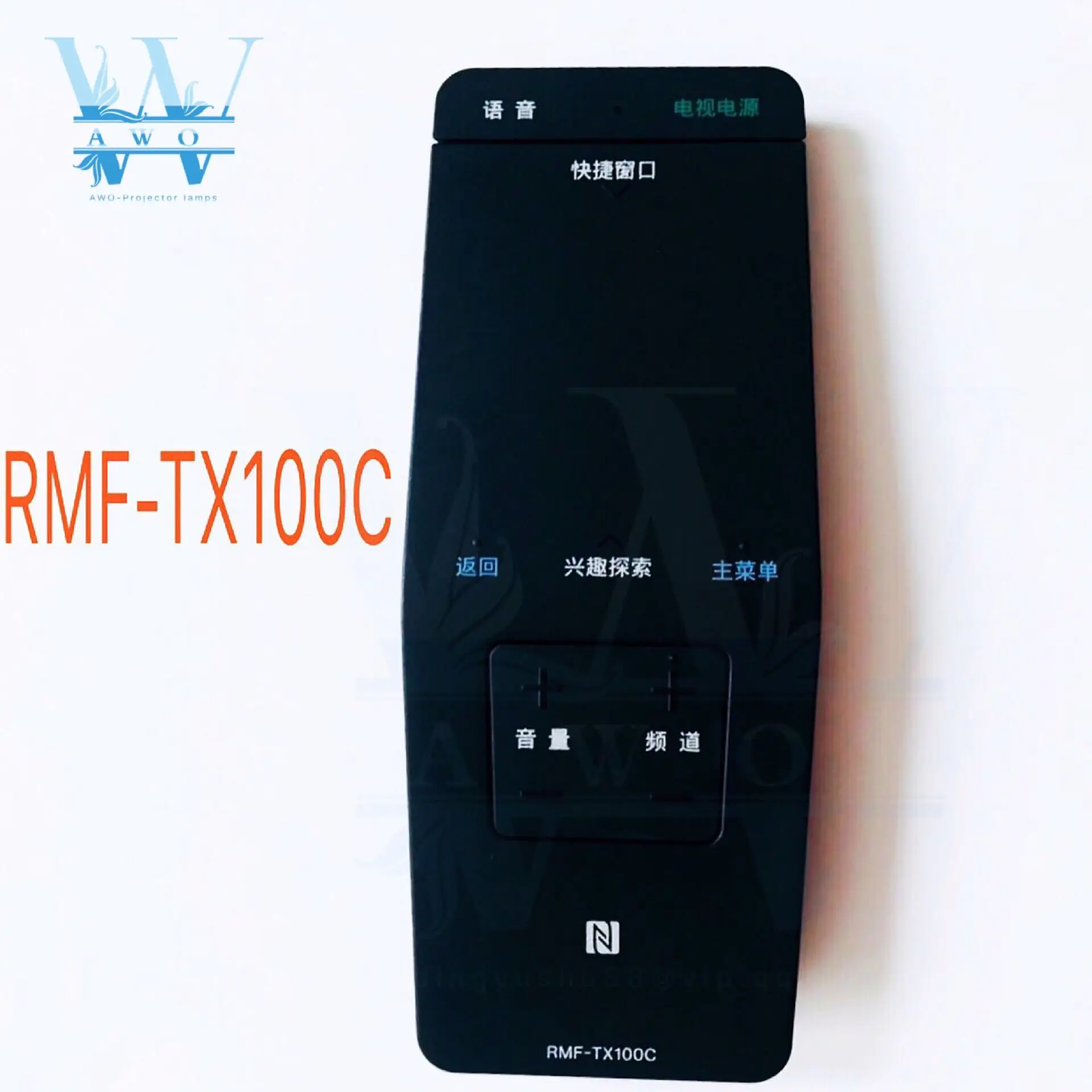 AWO новая ТВ RMF TX100c оригинальный голос пульт дистанционного управления для sony TX100